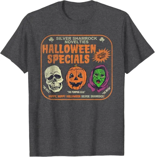 Silver Shamrock Halloween T-Shirt