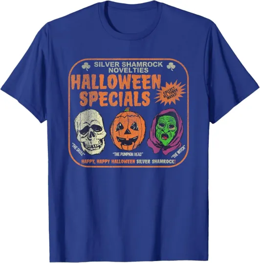 Silver Shamrock Halloween T-Shirt