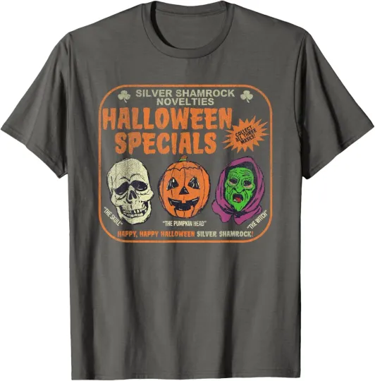 Silver Shamrock Halloween T-Shirt