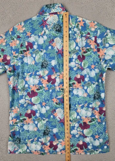 Maus & Hoffman Shirt Tropical Coral Reef Men's Large