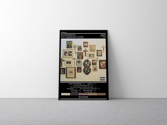 SuicideboyS Poster | THY KINGDOM COME Poster | Music Poster