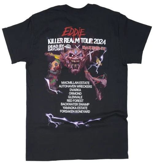 Iron Maiden Dead By Daylight Killer Realm 3D T-Shirt