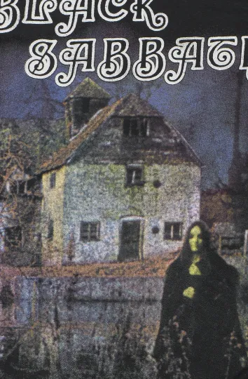 Black Sabbath Debut Album 3D T-Shirt Ozzy Osbourne