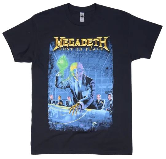 Megadeth Rust In Peace 30th Anniversary T-Shirt