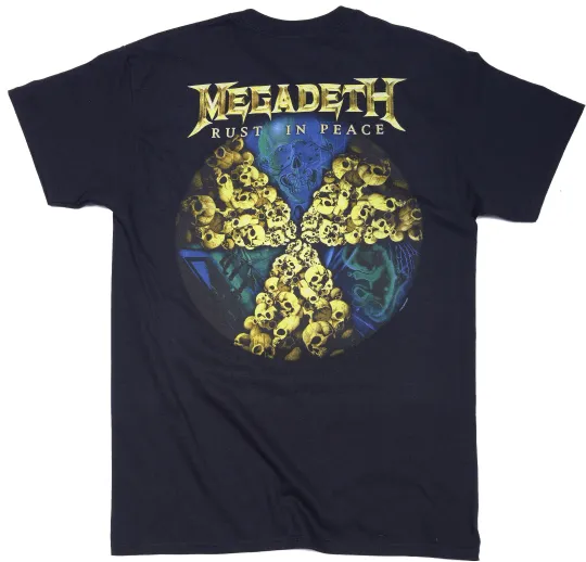 Megadeth Rust In Peace 30th Anniversary T-Shirt