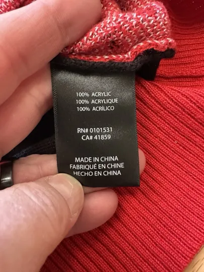 Scarface Ugly Christmas Sweater Size Small