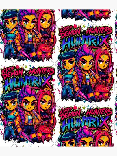 K-Pop Demon Hunters art - 4 Backpack, Back to School Fan Gift