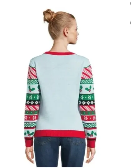 Ugly Christmas Sweater Festive 3D Santa