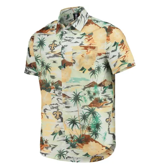 football Apparel New Orleans Saints Hawaiian Style Shirt
