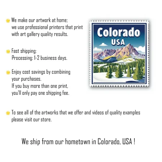 Christmas Tree Art Print - Winter Holiday Home Decor Poster