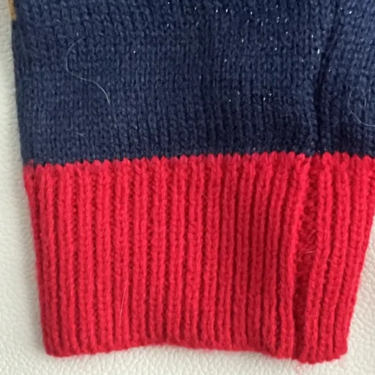 Holiday Time Reindeer Cow Ugly Christmas Sweater Womens M 38-40