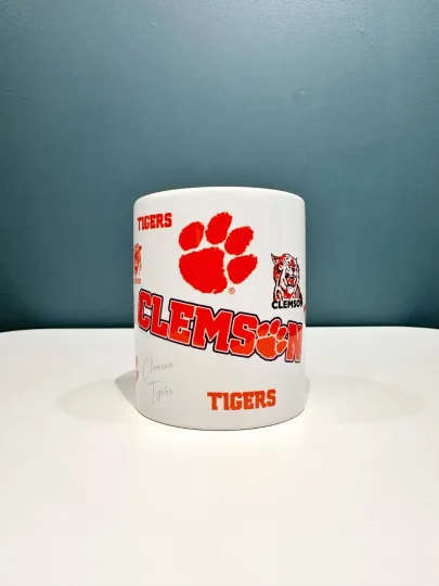 NCAA Team Clemson Tigers football Cup Coffee Mug