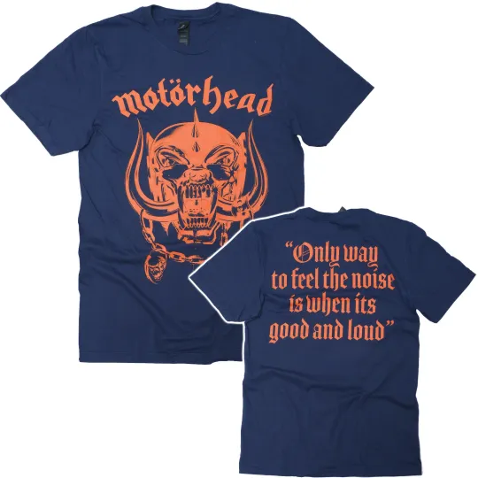 Motorhead Double Sided T-Shirt Official Good And Loud