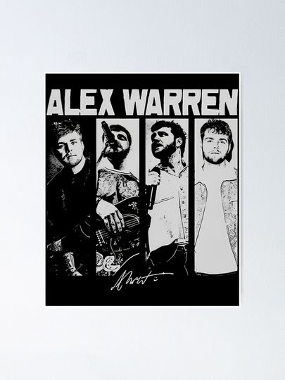Alex Warren Tour 2025 Poster