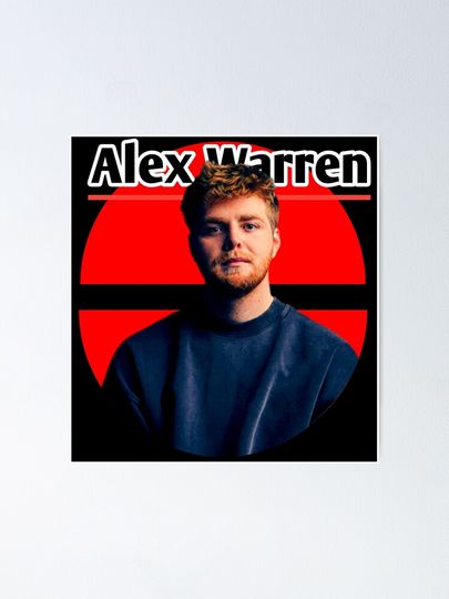Alex Warren Tour Vintage Poster