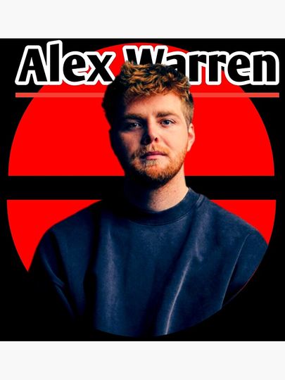 Alex Warren Tour Vintage Poster