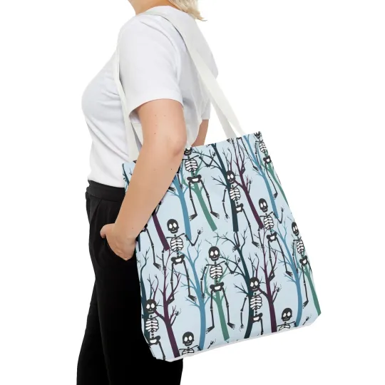 Halloween Skeletons Tote Bag