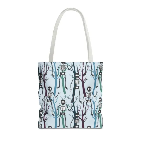 Halloween Skeletons Tote Bag