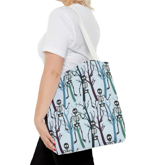 Halloween Skeletons Tote Bag