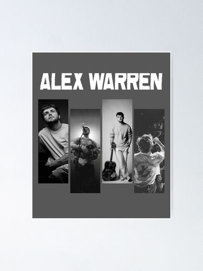 Alex Warren Album Cover Poster Poster