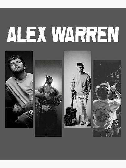 Alex Warren Album Cover Poster Poster