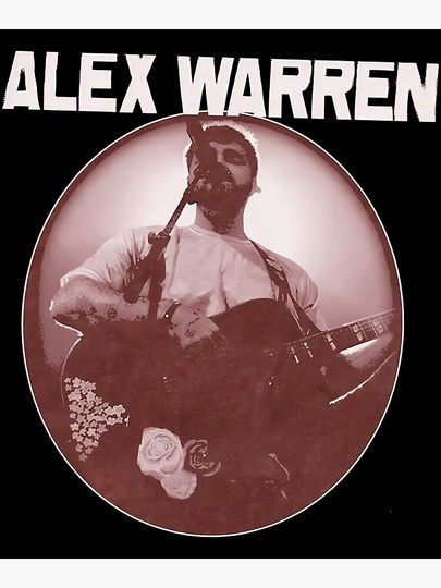 Vintage Alex Warren Tour 2025 Poster