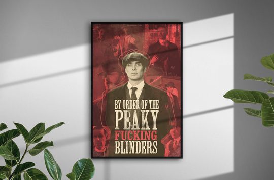 Peaky Blinders Poster | TV Series Poster | Room Decor