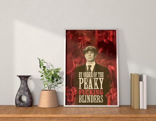 Peaky Blinders Poster | TV Series Poster | Room Decor