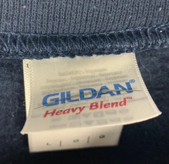 GILDAN Ugly Christmas Sweater Large Ho Ho Ho Large