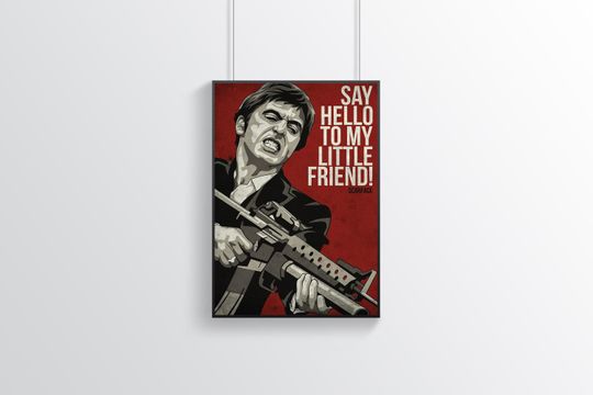 Scarface Poster – Iconic Movie Wall Art