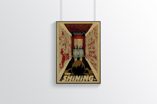 The Shining Poster | Movie Poster | Room Decor | Wall Decor