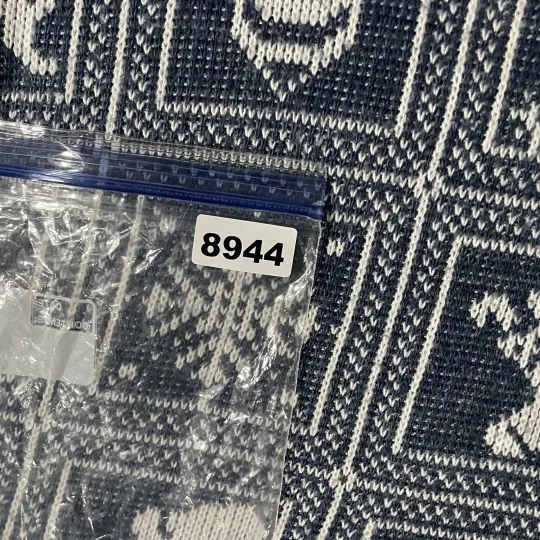 Vintage Huntington Ridge Ringer Sweater Medium Christmas Cottagecore Granny