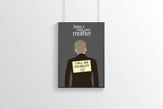How I Met Your Mother Poster | TV Show Poster | Room Decor