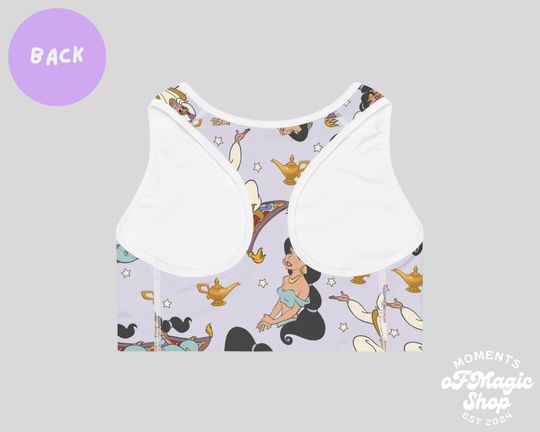Jasmine Disney Sports Bra