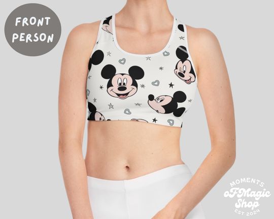 Mickey Mouse Disney Sports Bra