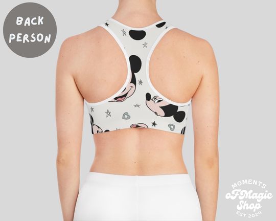 Mickey Mouse Disney Sports Bra