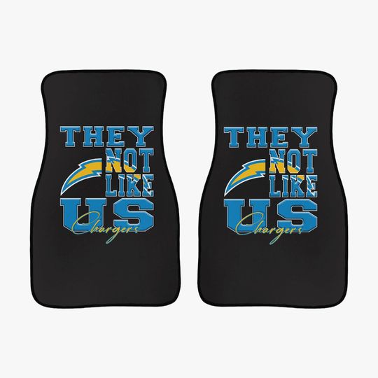 Charge Car Floor Mats - 2Pcs