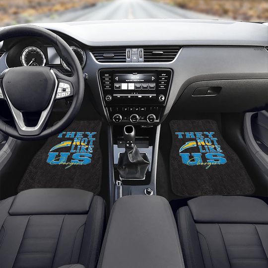 Charge Car Floor Mats - 2Pcs