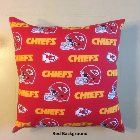 football KANSAS CITY CHIEFS PILLOW