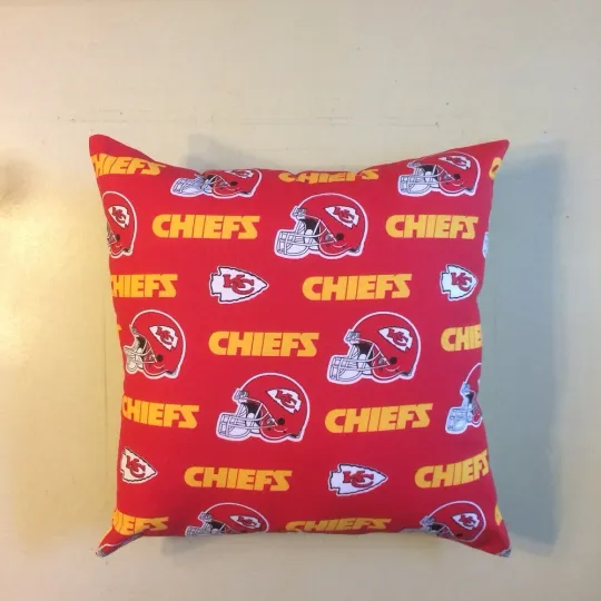 football KANSAS CITY CHIEFS PILLOW