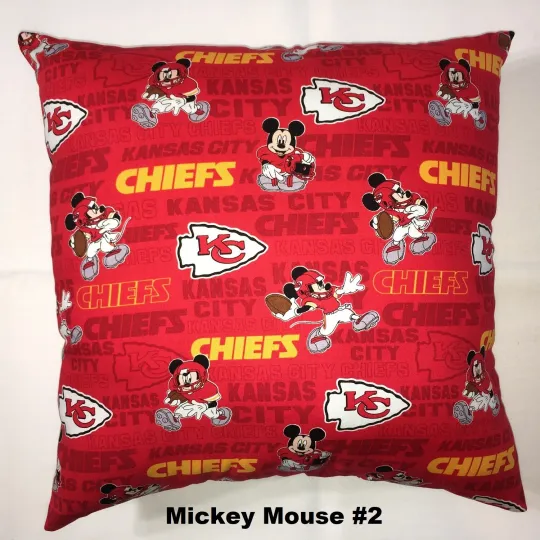 football KANSAS CITY CHIEFS PILLOW