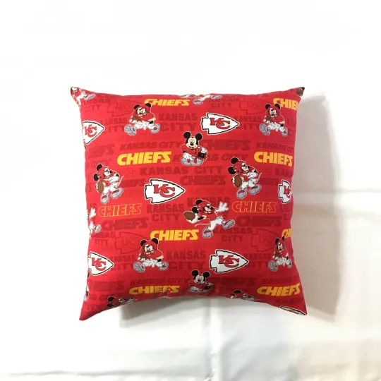 football KANSAS CITY CHIEFS PILLOW