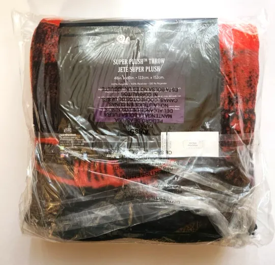 Nightmare Before Christmas Oogie Boogie Throw Blanket 48x60 Soft Fleece New