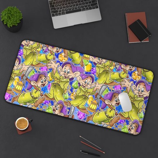 Dopey Challenge Desk Mat, Computer Accessories