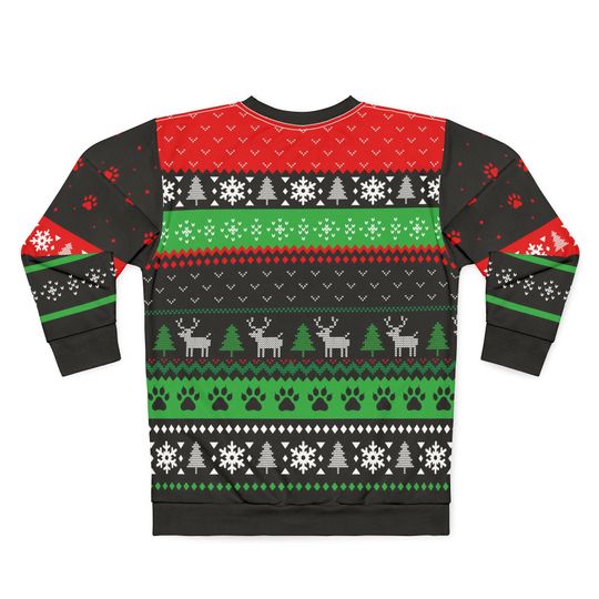 Cat Mom Christmas Ugly Sweater