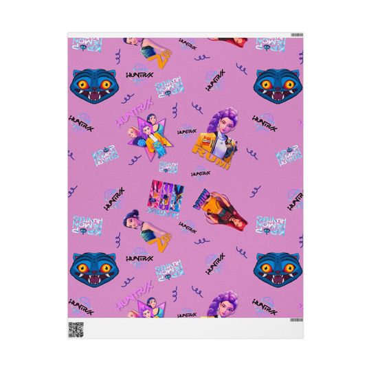 Huntrix Demon Hunters Gift Wrap