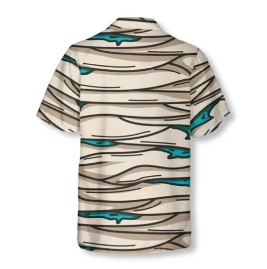 Halloween Mummy Costume Shirt Hawaiian Shirt