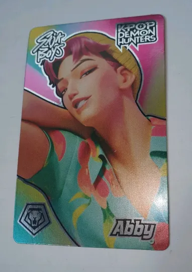 KPOP DEMON HUNTERS CARD Saja Boys Acrylic Card