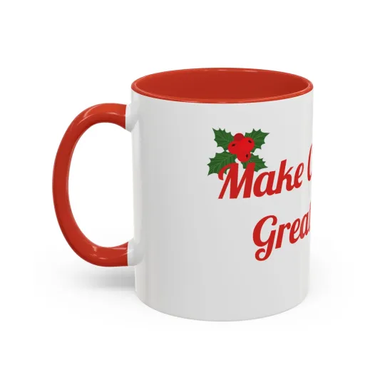 Donald Trump "Make Christmas Great Again" Accent Coffee Mug