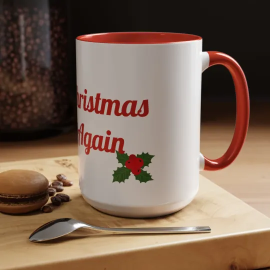 Donald Trump "Make Christmas Great Again" Accent Coffee Mug